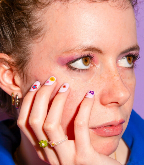 OMY Tırnak Sticker // Flower