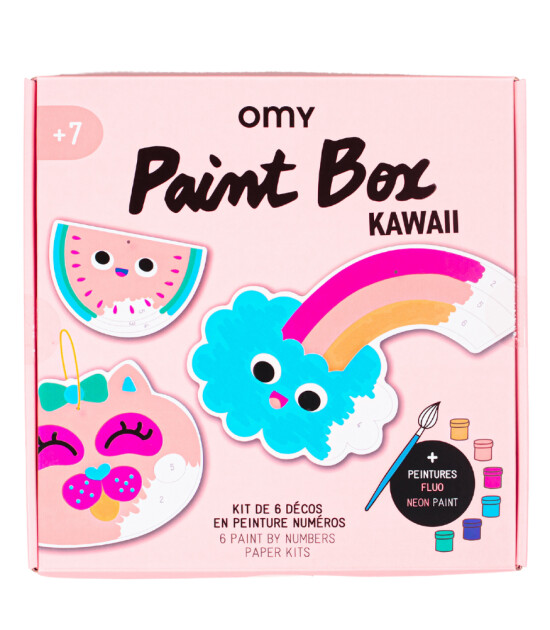 OMY Paint Box Sayılarla Boyama // Kawaii