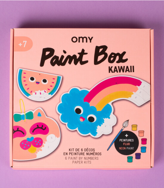 OMY Paint Box Sayılarla Boyama // Kawaii