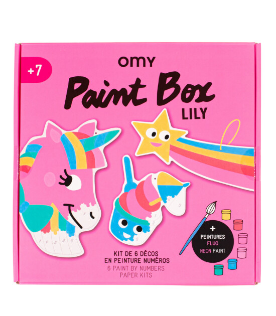 OMY Paint Box Sayılarla Boyama // Lily