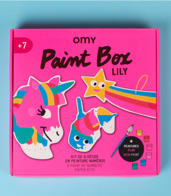 OMY Paint Box Sayılarla Boyama // Lily