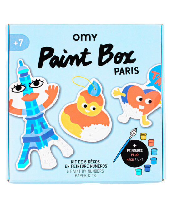 OMY Sayılarla Boyama Seti // Paris