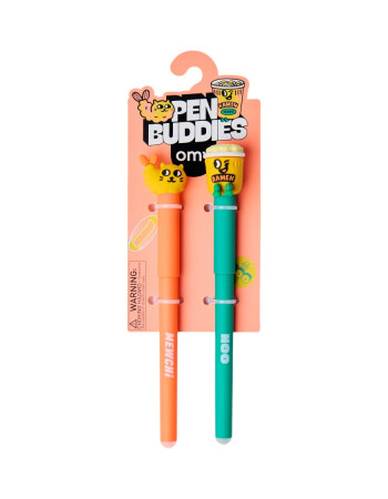 OMY Pen Buddies Silinebilir Kalem Seti // Mewchi & Noo
