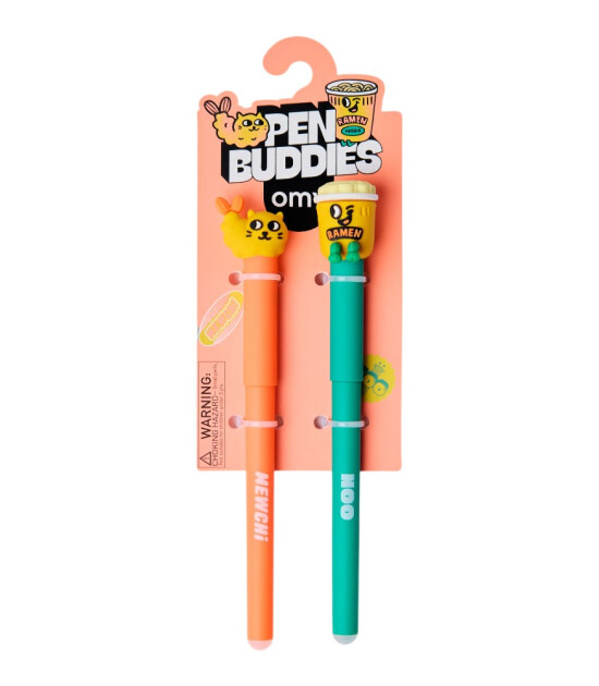 OMY Pen Buddies Silinebilir Kalem Seti // Mewchi & Noo