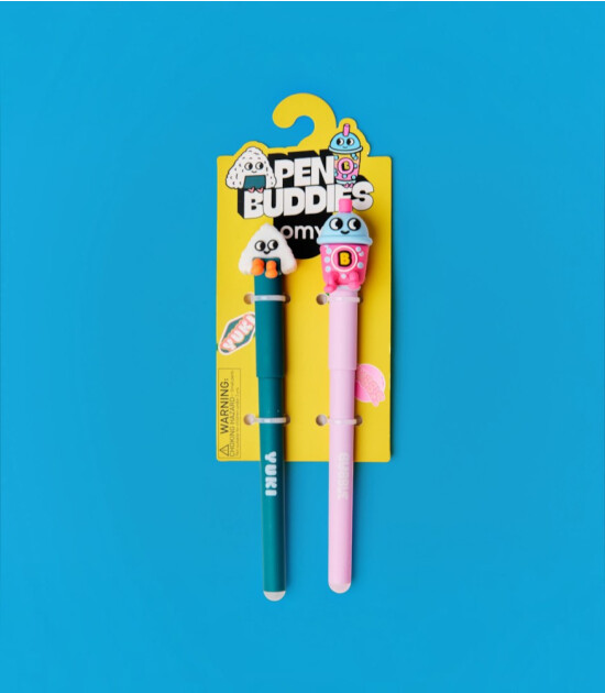 OMY Pen Buddies Silinebilir Kalem Seti // Bubble & Yuki