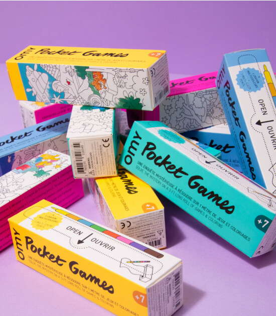 OMY Pocket Game - Boyama Rulosu Seti // Magic