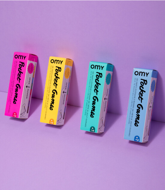 OMY Pocket Game - Boyama Rulosu Seti // Magic
