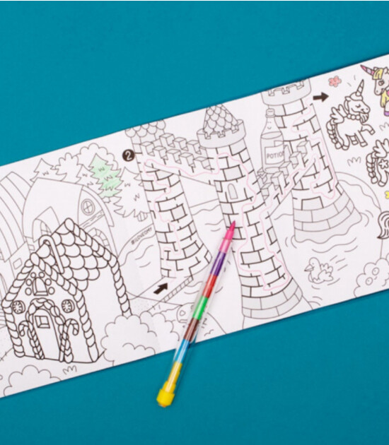 OMY Pocket Game - Boyama Rulosu Seti // Magic