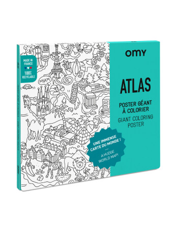 OMY Coloring Poster - Boyama Posteri // Atlas