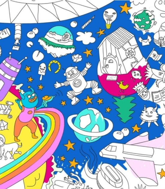 OMY Coloring Poster - Boyama Posteri // Cosmos