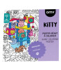OMY Coloring Poster - Boyama Posteri // Kitty