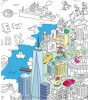 OMY Coloring Poster - Boyama Posteri // New York City