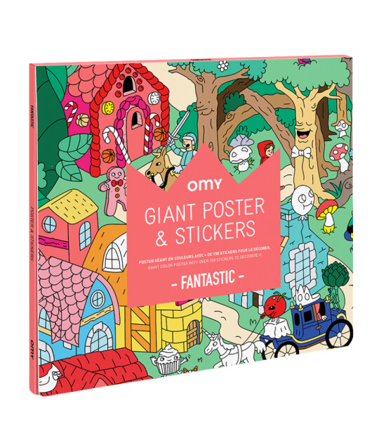 OMY Poster & Stickers // Fantastic