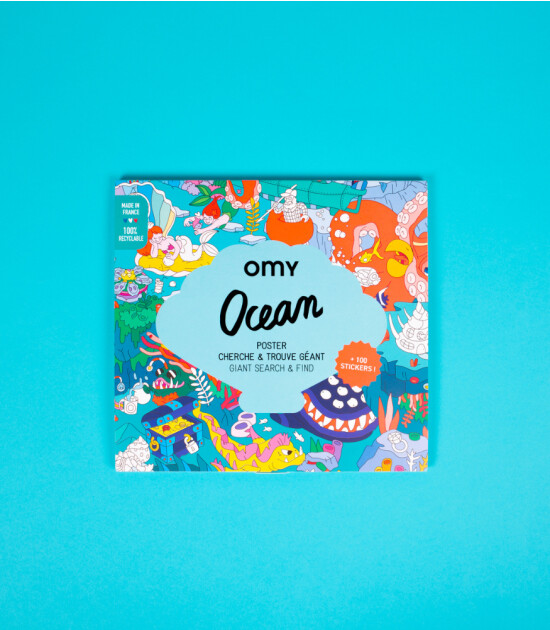 OMY Poster & Stickers // Ocean