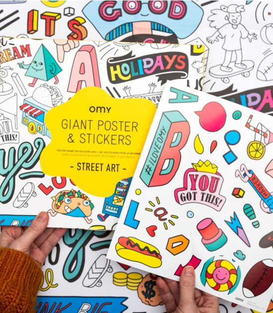 OMY Poster & Stickers // Street Art