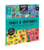 OMY School Eğitici Sticker Poster // Fruits & Vegetables