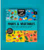 OMY School Eğitici Sticker Poster // Fruits & Vegetables