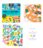 OMY School Eğitici Sticker Poster // Fruits & Vegetables