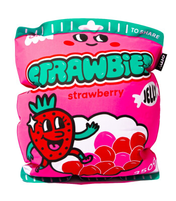OMY Dev Şişme Minder // Strawbies