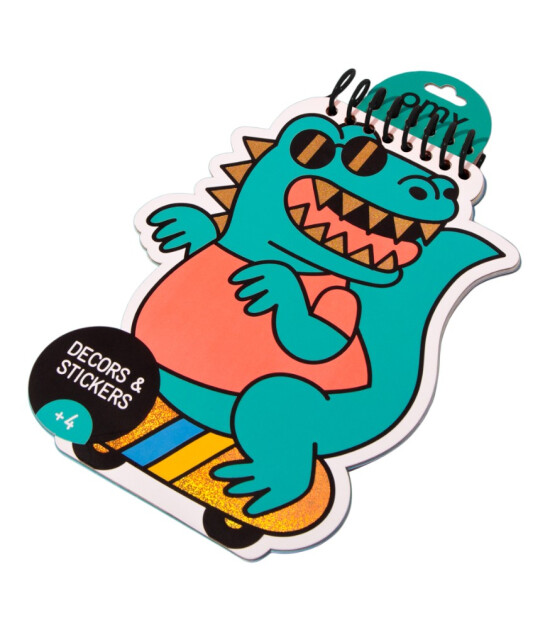 OMY Stickerlı Aktivite Kitabı Defteri // Dino