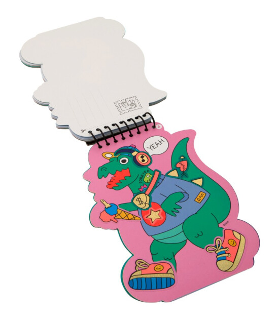 OMY Stickerlı Aktivite Kitabı Defteri // Dino