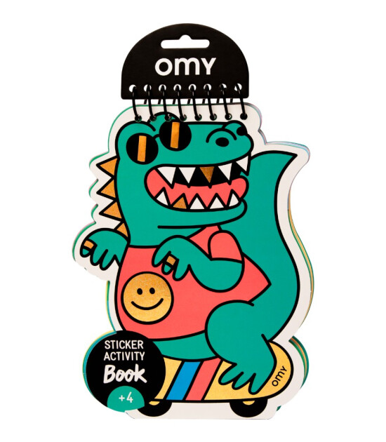 OMY Stickerlı Aktivite Kitabı Defteri // Dino