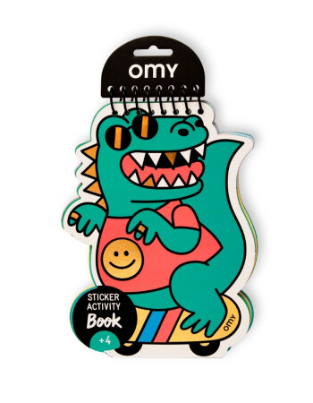 OMY Stickerlı Aktivite Kitabı Defteri // Dino