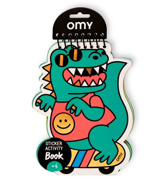 OMY Stickerlı Aktivite Kitabı Defteri // Dino