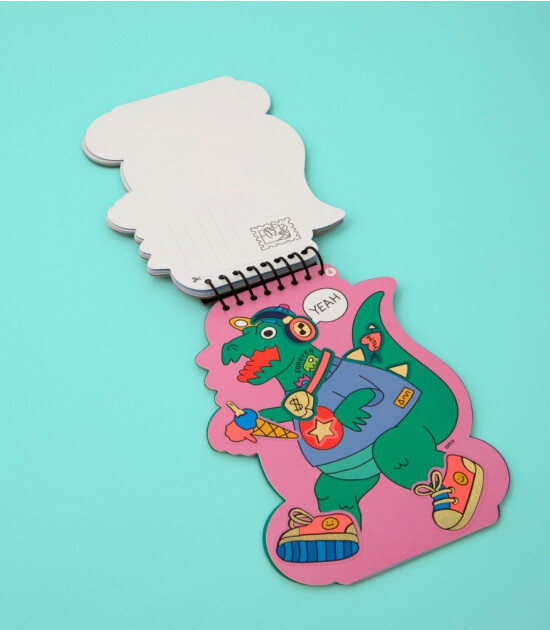 OMY Stickerlı Aktivite Kitabı Defteri // Dino