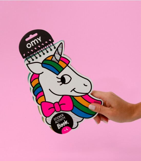 OMY Stickerlı Aktivite Kitabı Defteri // Lily