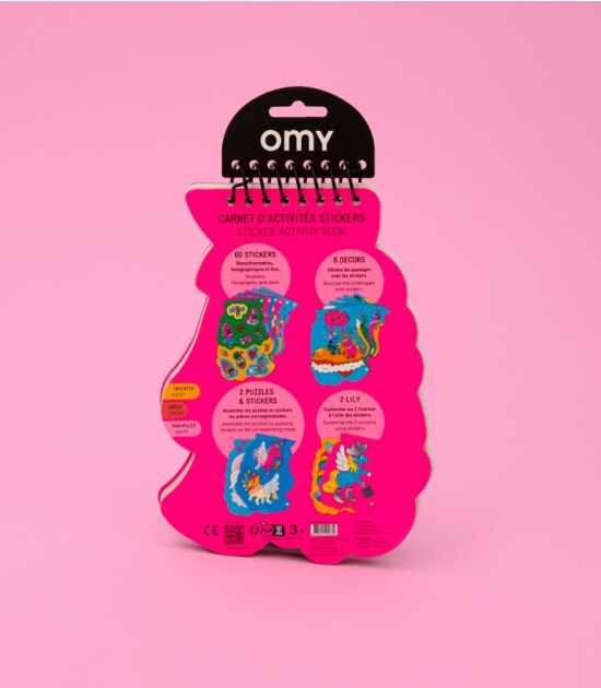 OMY Stickerlı Aktivite Kitabı Defteri // Lily