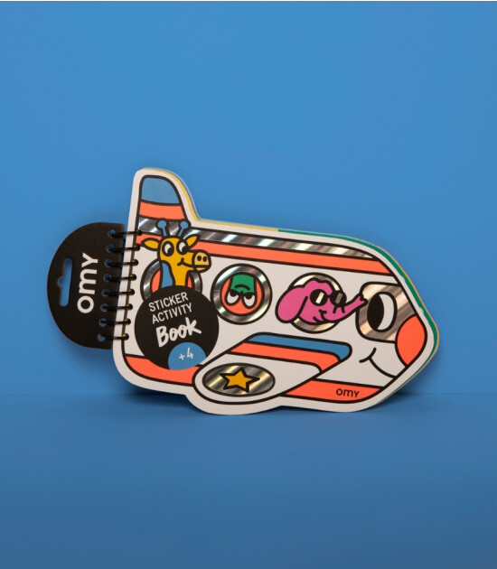 OMY Stickerlı Aktivite Kitabı Defteri // Vroom