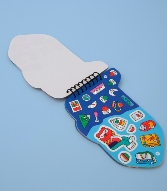 OMY Stickerlı Aktivite Kitabı Defteri // Vroom