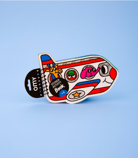 OMY Stickerlı Aktivite Kitabı Defteri // Vroom