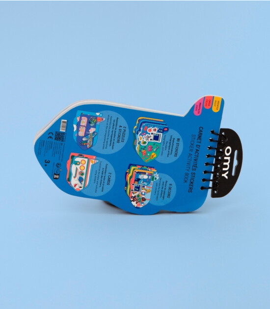 OMY Stickerlı Aktivite Kitabı Defteri // Vroom