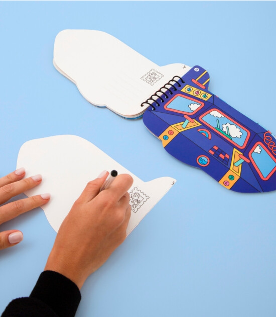 OMY Stickerlı Aktivite Kitabı Defteri // Vroom