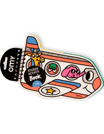 OMY Stickerlı Aktivite Kitabı Defteri // Vroom