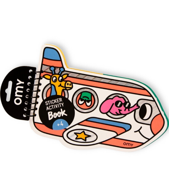 OMY Stickerlı Aktivite Kitabı Defteri // Vroom