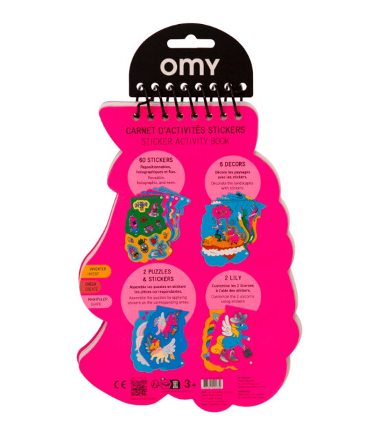 OMY Stickerlı Aktivite Kitabı Defteri // Lily