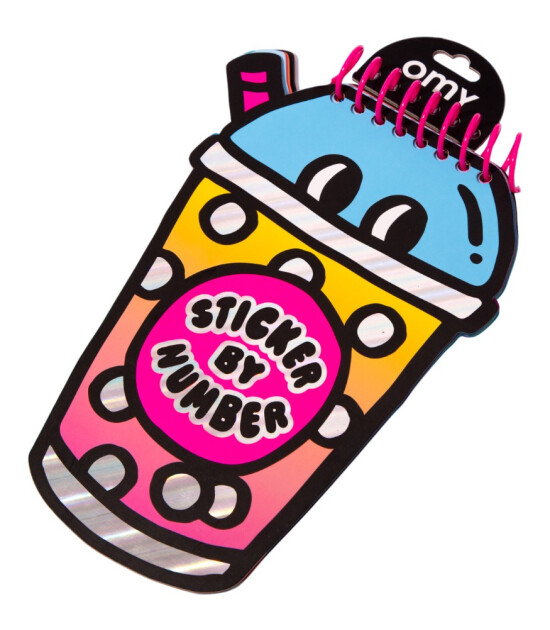 OMY Stickerlı Aktivite Kitabı Defteri // Bubble Tea