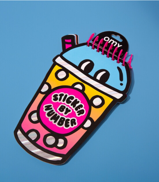 OMY Stickerlı Aktivite Kitabı Defteri // Bubble Tea