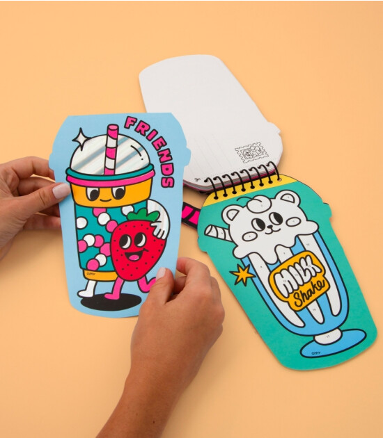 OMY Stickerlı Aktivite Kitabı Defteri // Bubble Tea