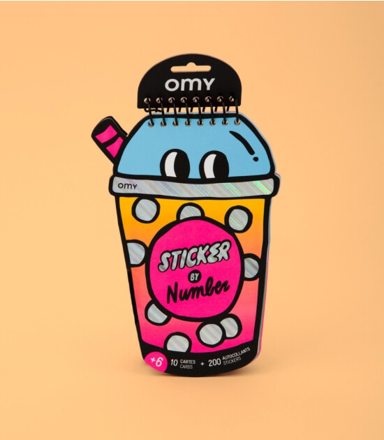 OMY Stickerlı Aktivite Kitabı Defteri // Bubble Tea