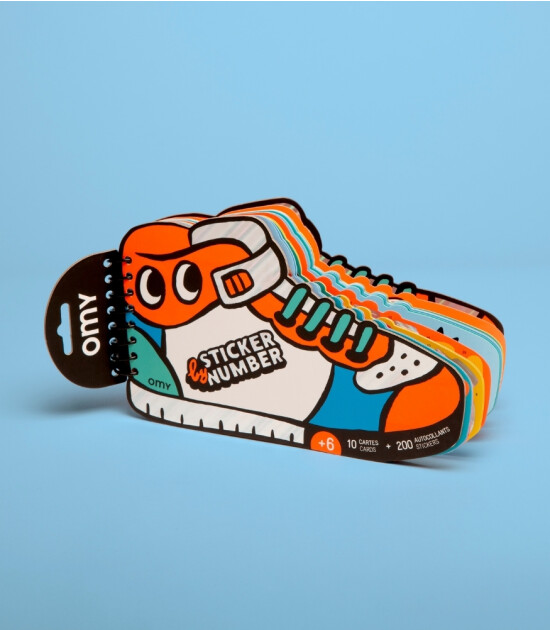 OMY Stickerlı Aktivite Kitabı Defteri // Street