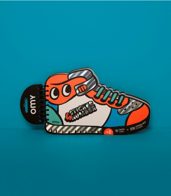 OMY Stickerlı Aktivite Kitabı Defteri // Street