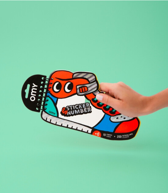 OMY Stickerlı Aktivite Kitabı Defteri // Street