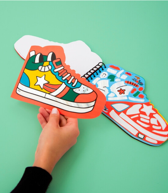 OMY Stickerlı Aktivite Kitabı Defteri // Street