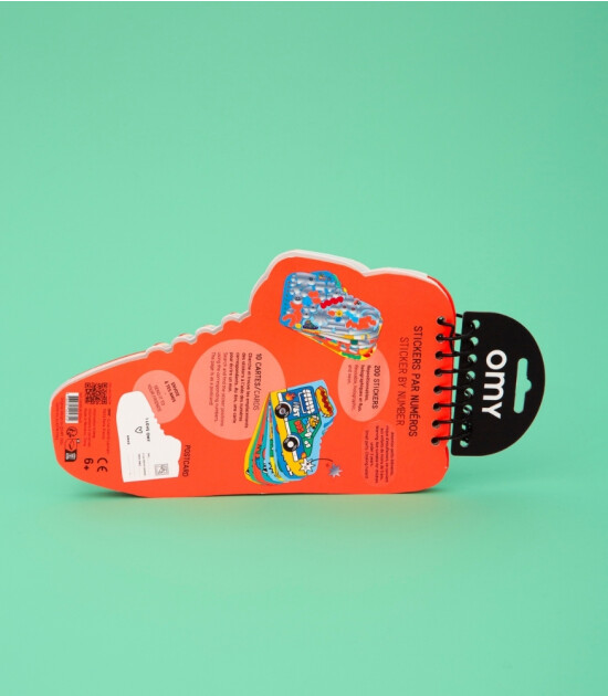 OMY Stickerlı Aktivite Kitabı Defteri // Street