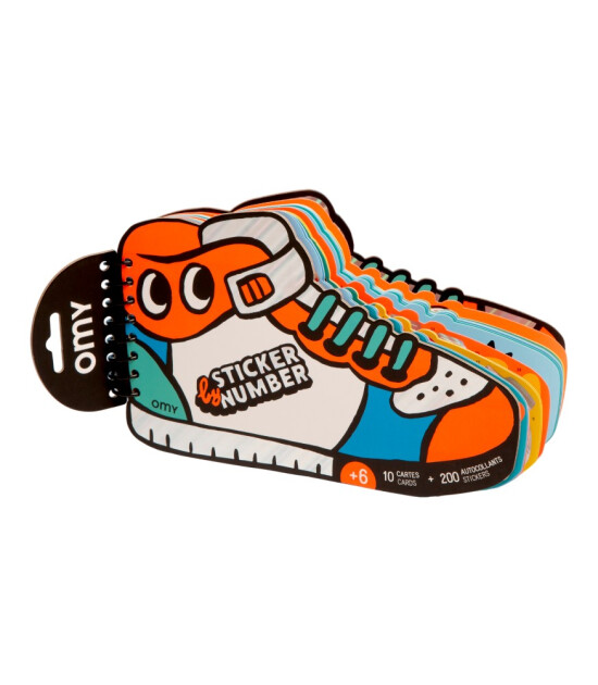 OMY Stickerlı Aktivite Kitabı Defteri // Street