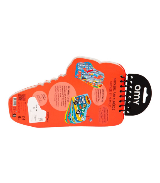 OMY Stickerlı Aktivite Kitabı Defteri // Street